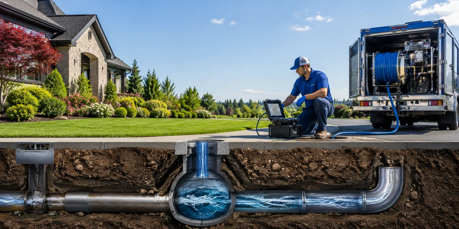 Drainage restoration information for Luthersburg, PA